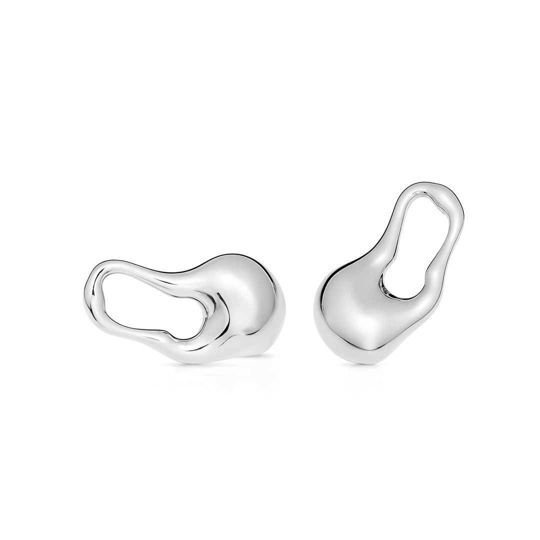 Iris Sculptural Drops Earrings For Women