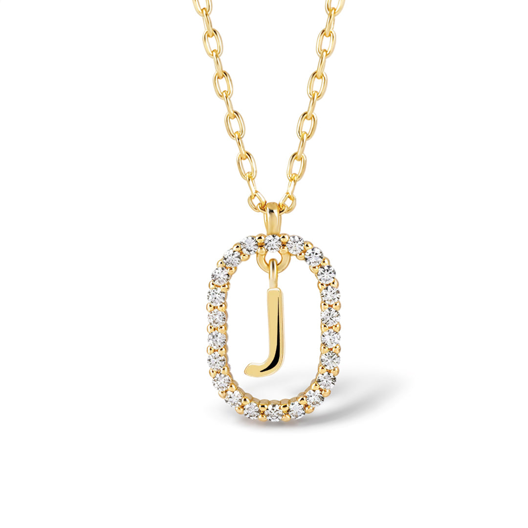 Lena Initial Necklace From Son With Special Gift Box
