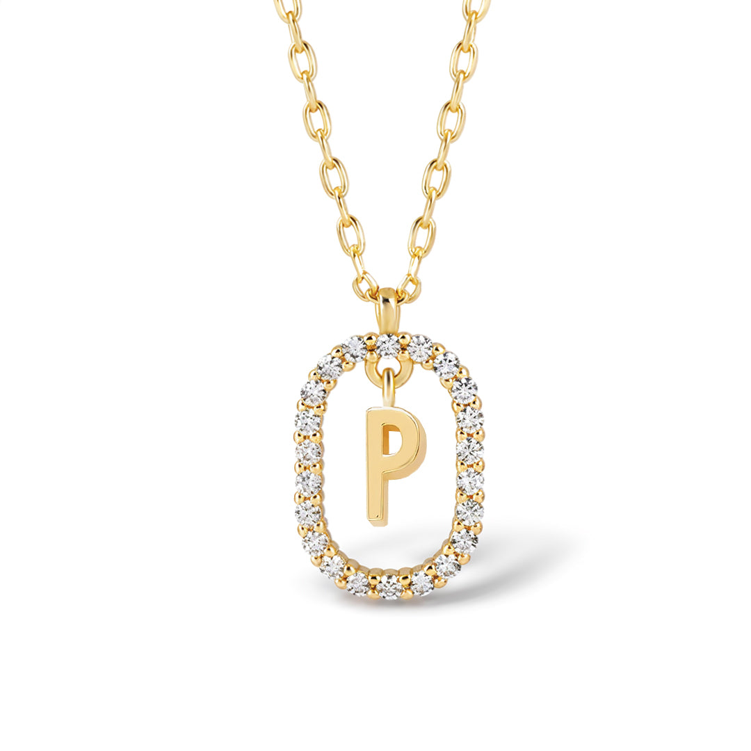 Lena Initial Necklace From Son With Special Gift Box