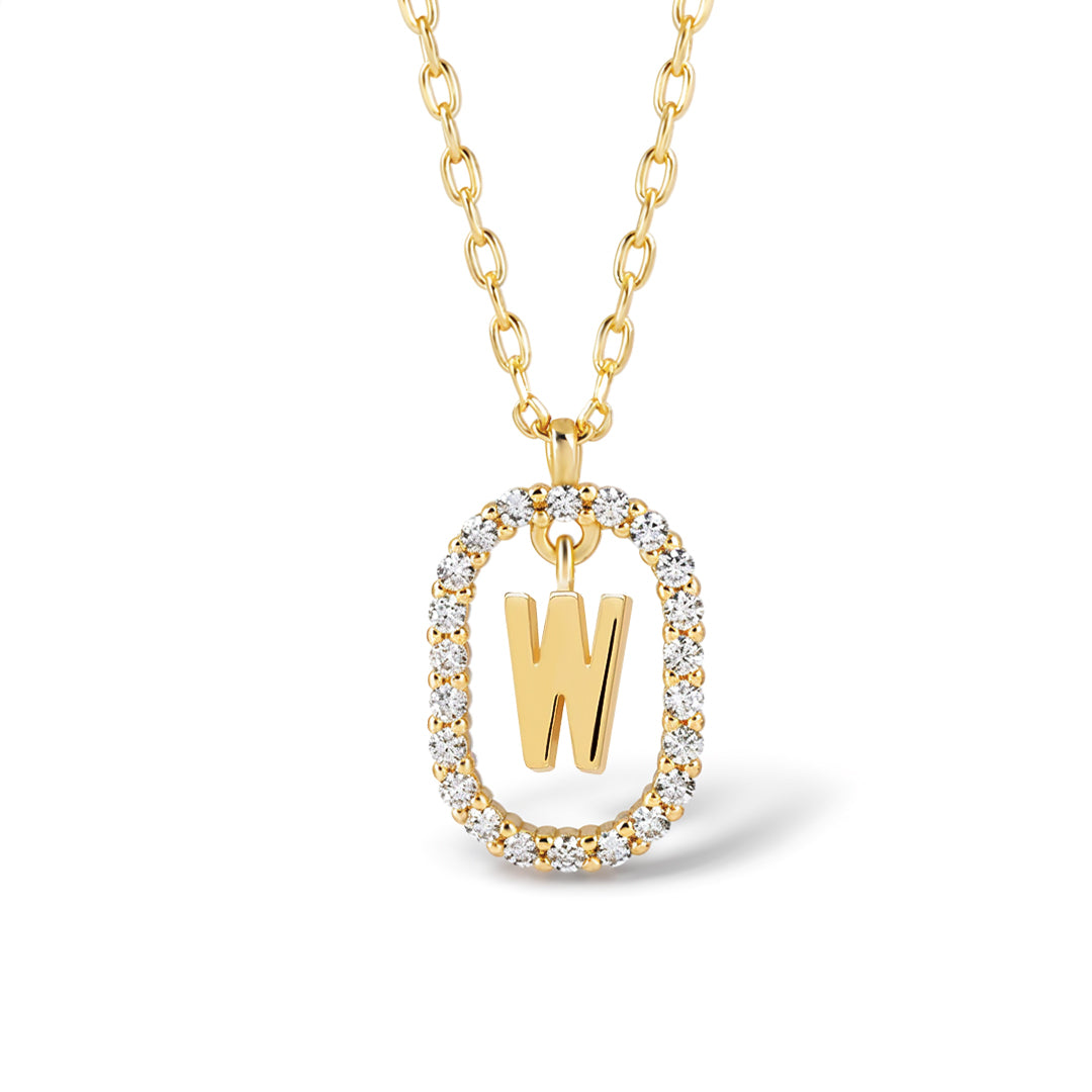 Lena Initial Necklace From Son With Special Gift Box