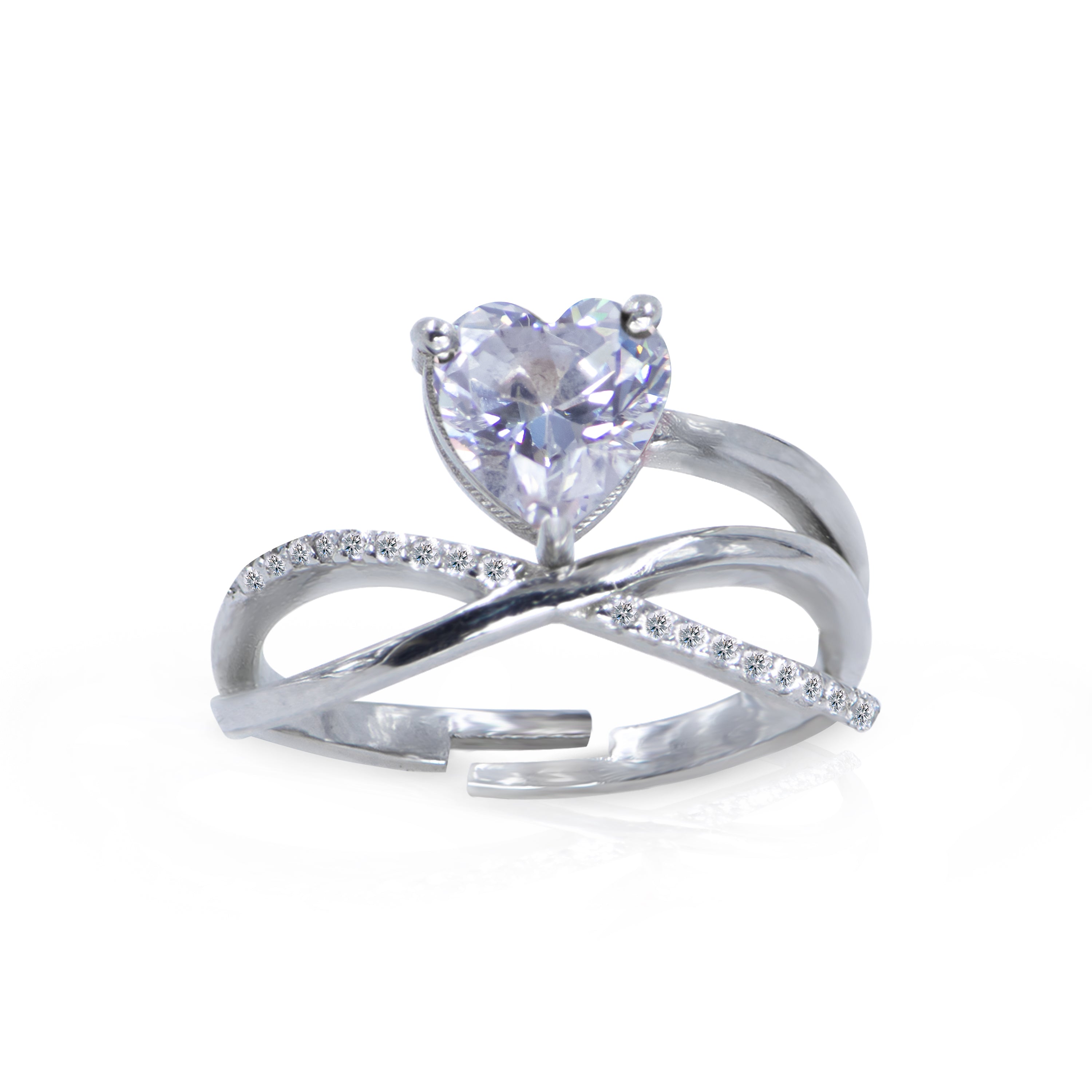 white ring for women, jewellery