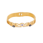 Skye Gold Evil Eye Fashion Bangle