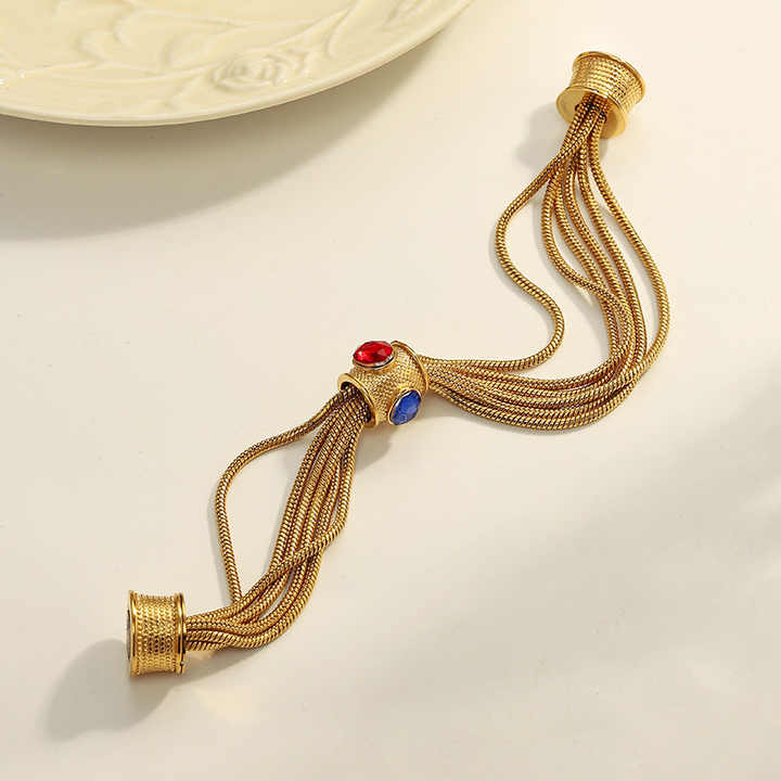 Serena Gold Multi-Layer Bracelet for Women