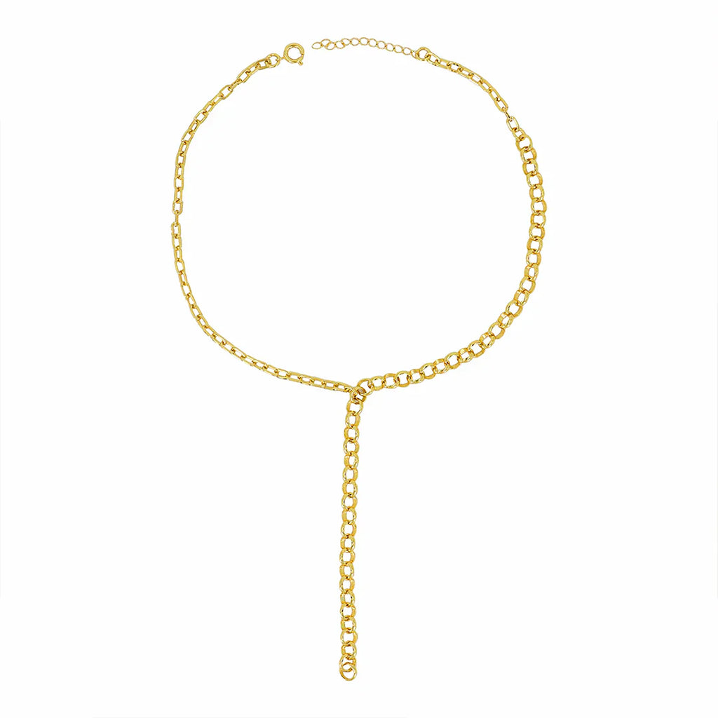 Ivy Dual Gold Chain Necklace