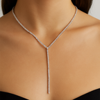Ina Stone Lariat Necklace - Amalfa