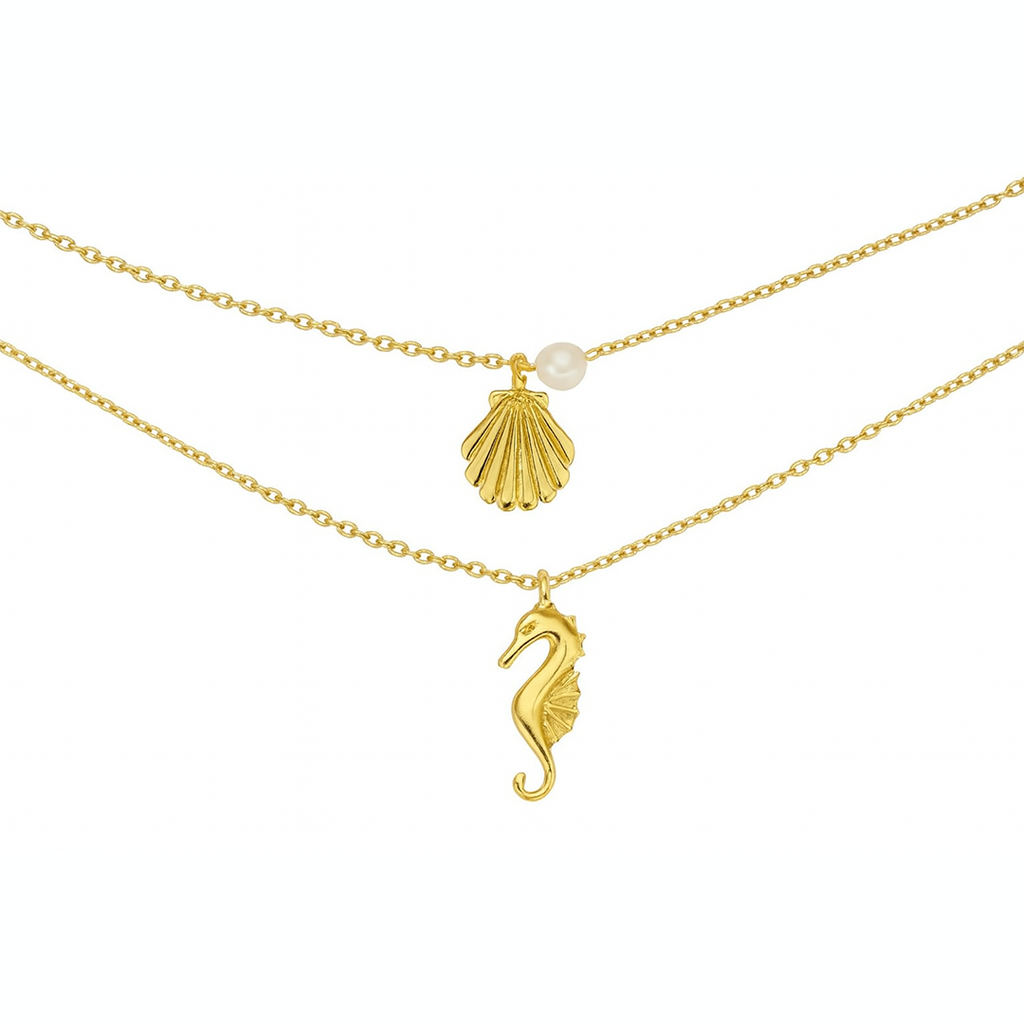 Ocean Charm Necklace for Women