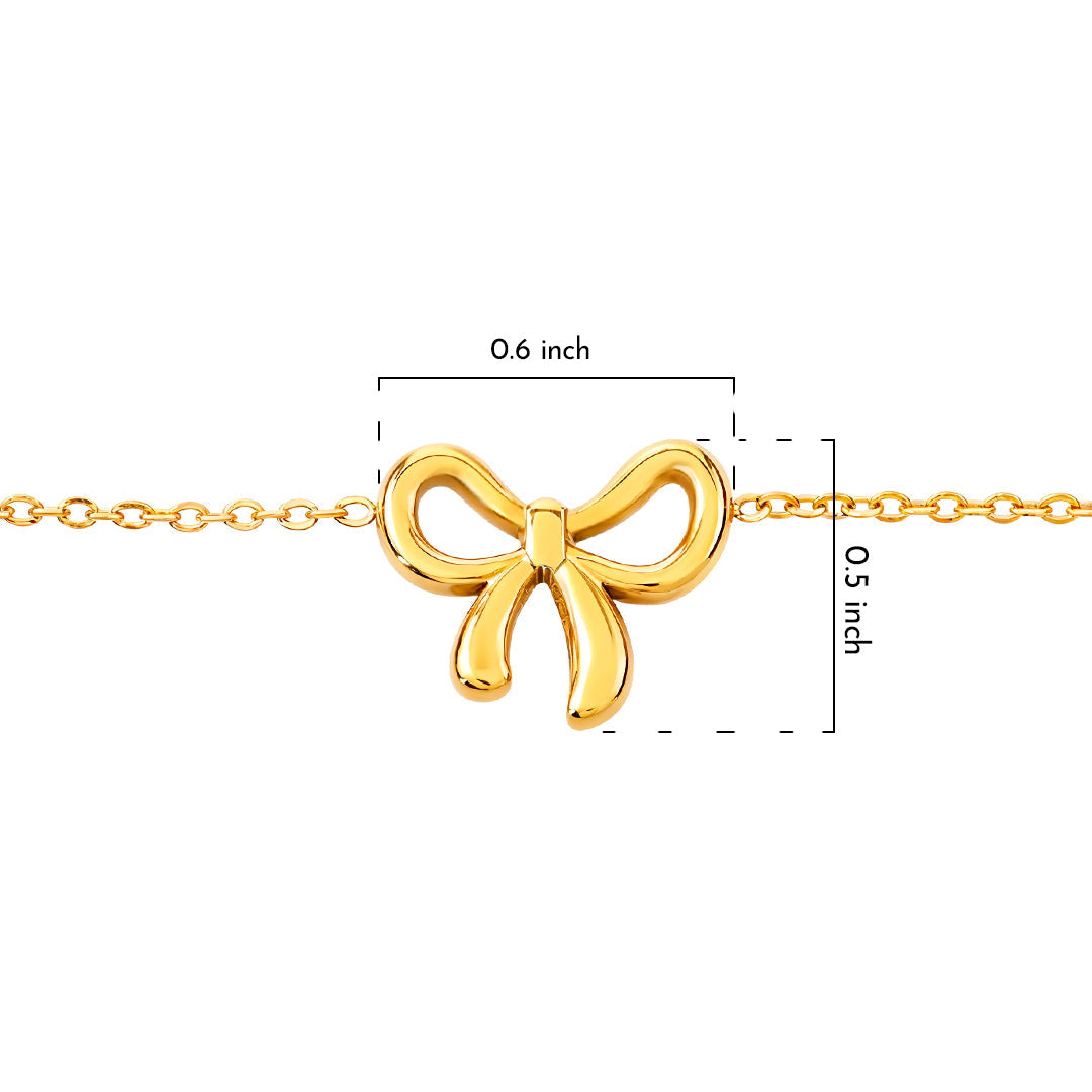 Emily Elegant Bow Necklace for Women