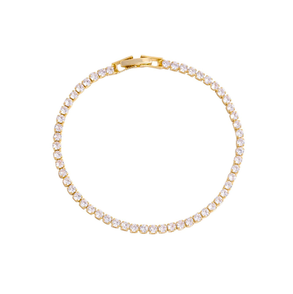 Zirconia Ring and Bracelet Set for Women