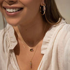 Aurora Gemstone Gold Jewelry Set Of 4