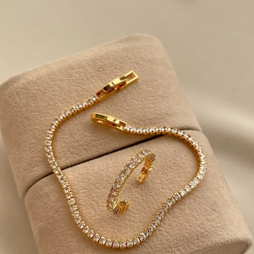 gold ring and  bracelets 