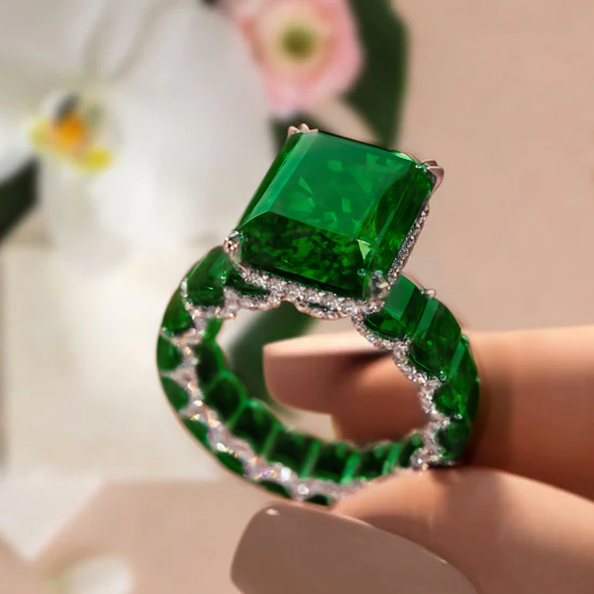 Midnight Majesty Sapphire Ring