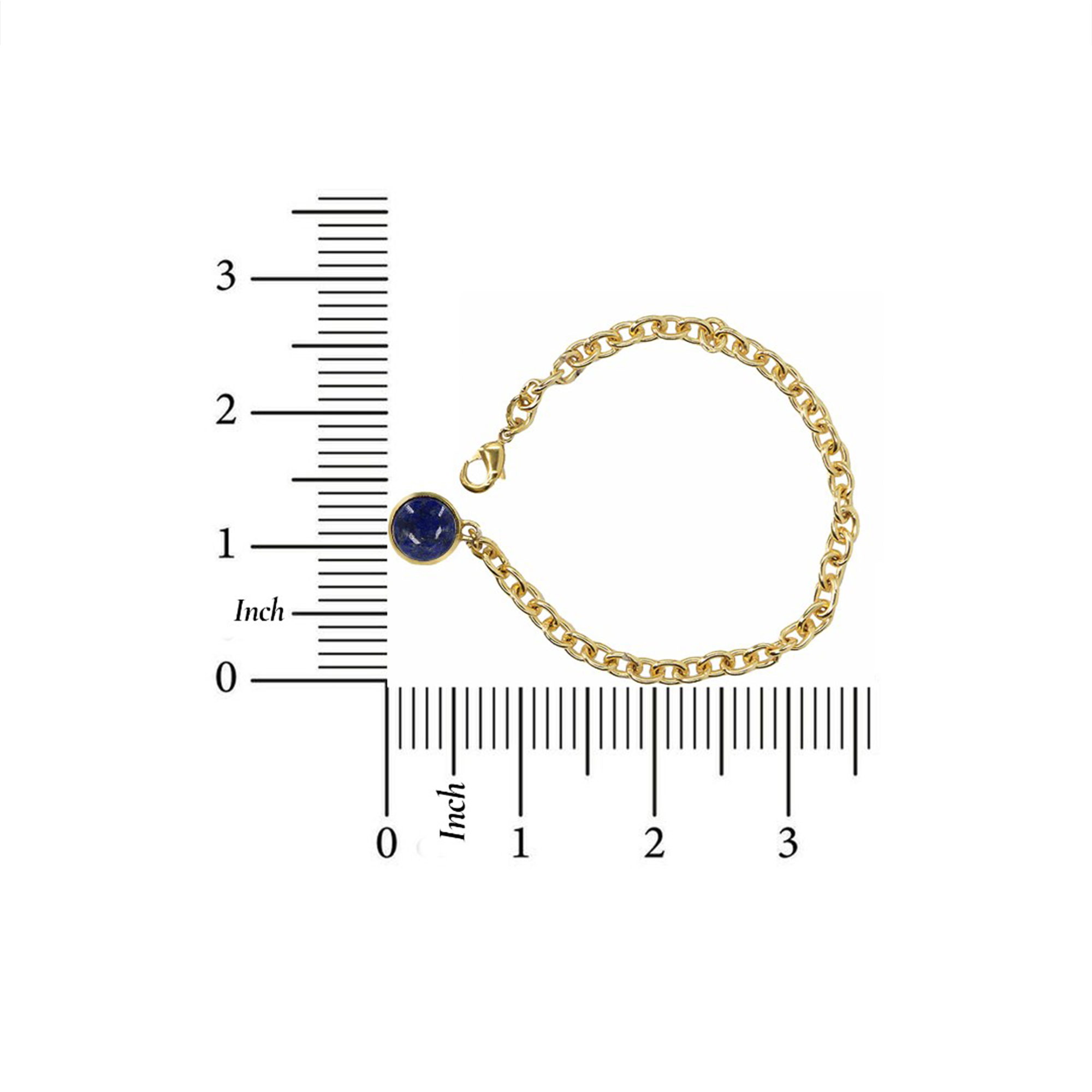 Ebony Dainty Gemstone Hypoallergenic Bracelet