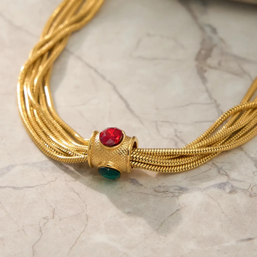 Serena Gold Multi-Layer Bracelet for Women