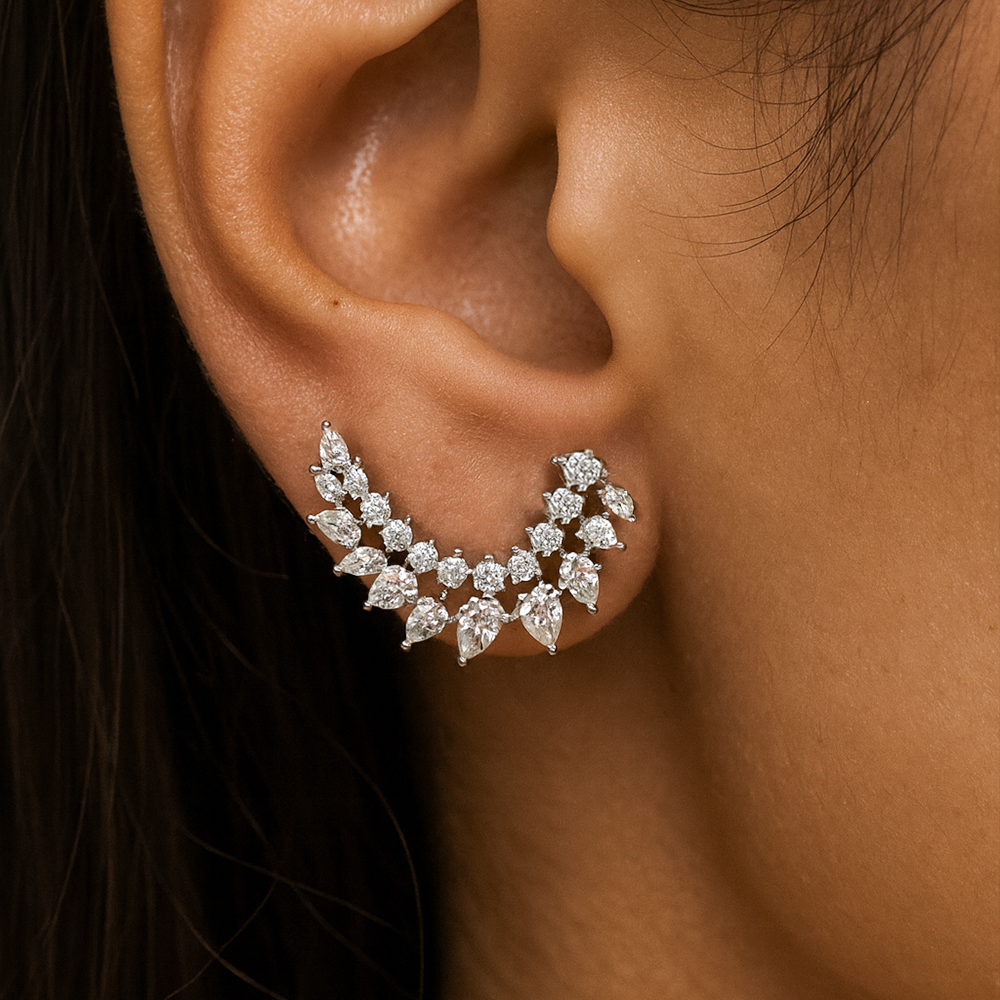 Serena Ear Climber Earrings