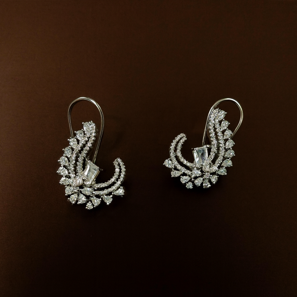 Isolde Radiant Diamond Stud Earrings For Women