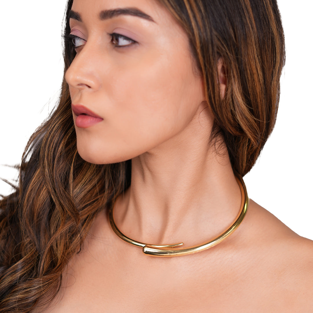 Lily’s Silver Harmony Choker