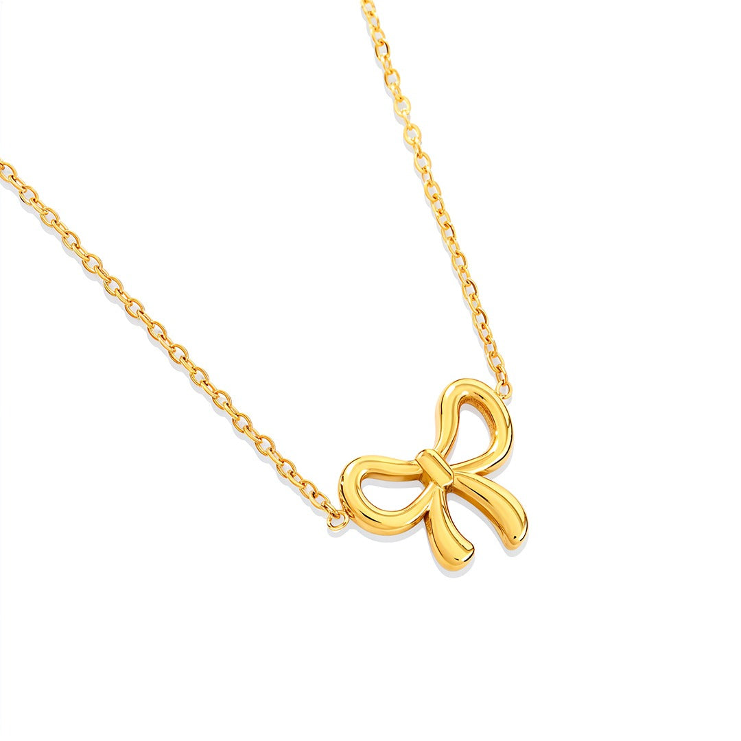 Emily Elegant Bow Necklace for Women