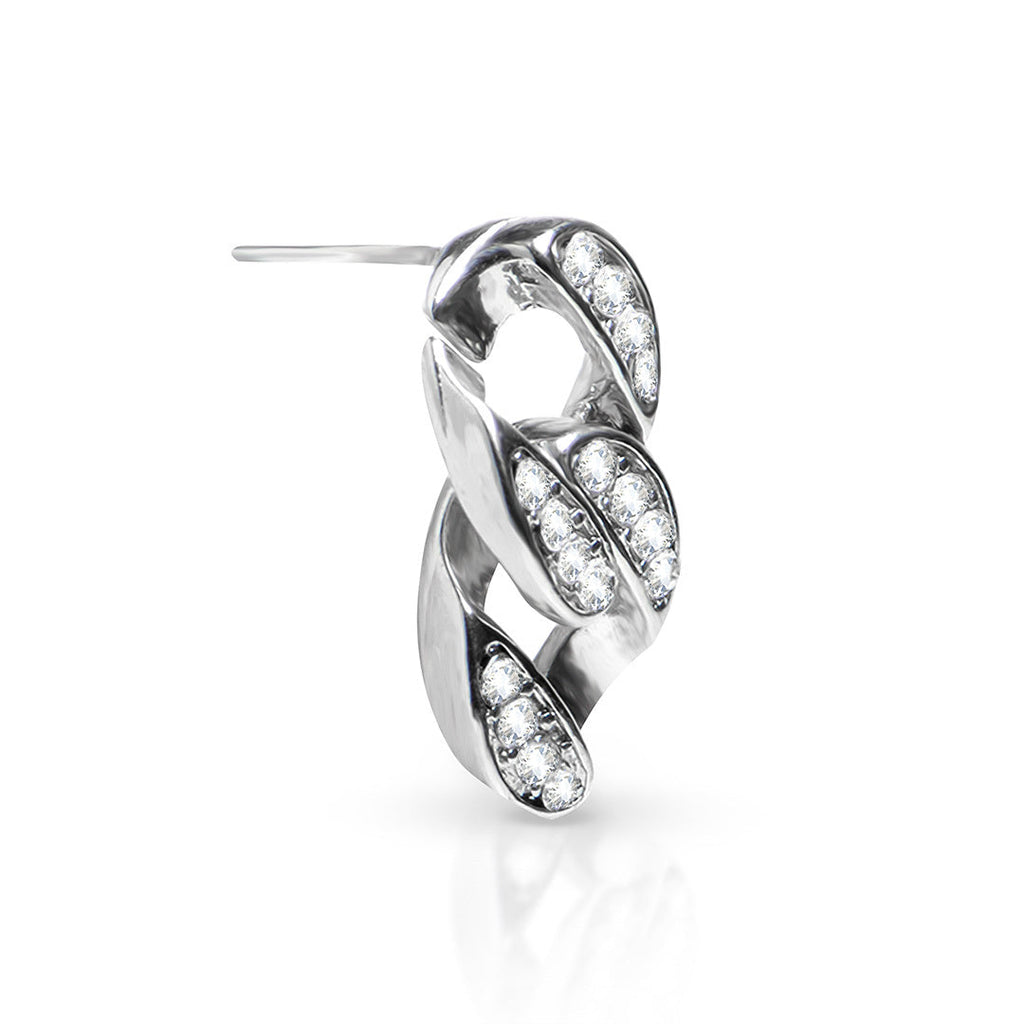 silver anti tarnish earrings