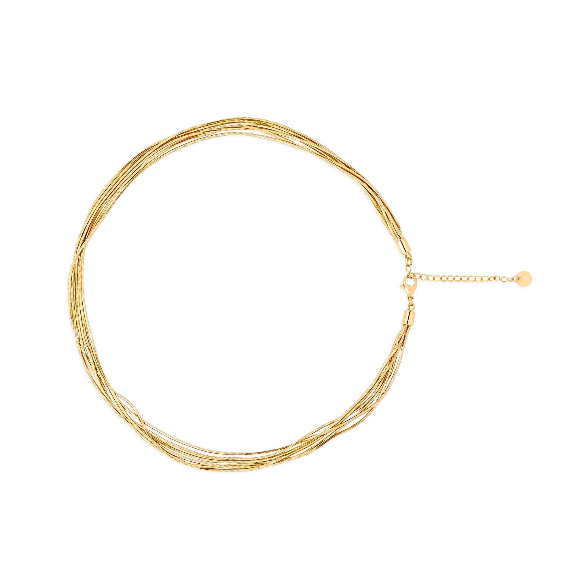 Starry Multi-Layer Tassel Chain Necklace
